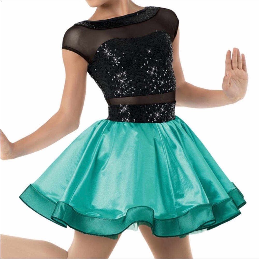 Weissman tutu dress gently used has a few ink mrk